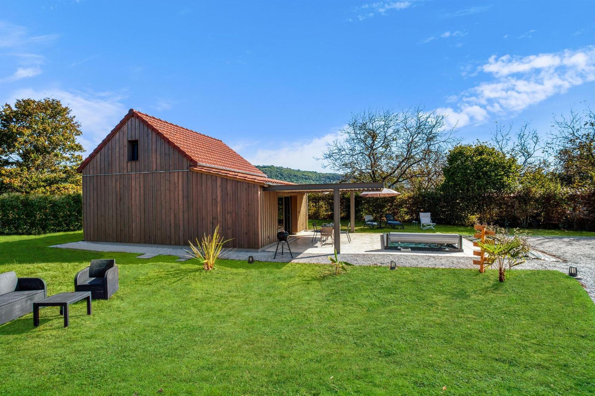 La Plaine Aux Etoiles - Maison Individuelle Avec Piscine Balneo Privative Et Jardin Domme Dış mekan fotoğraf