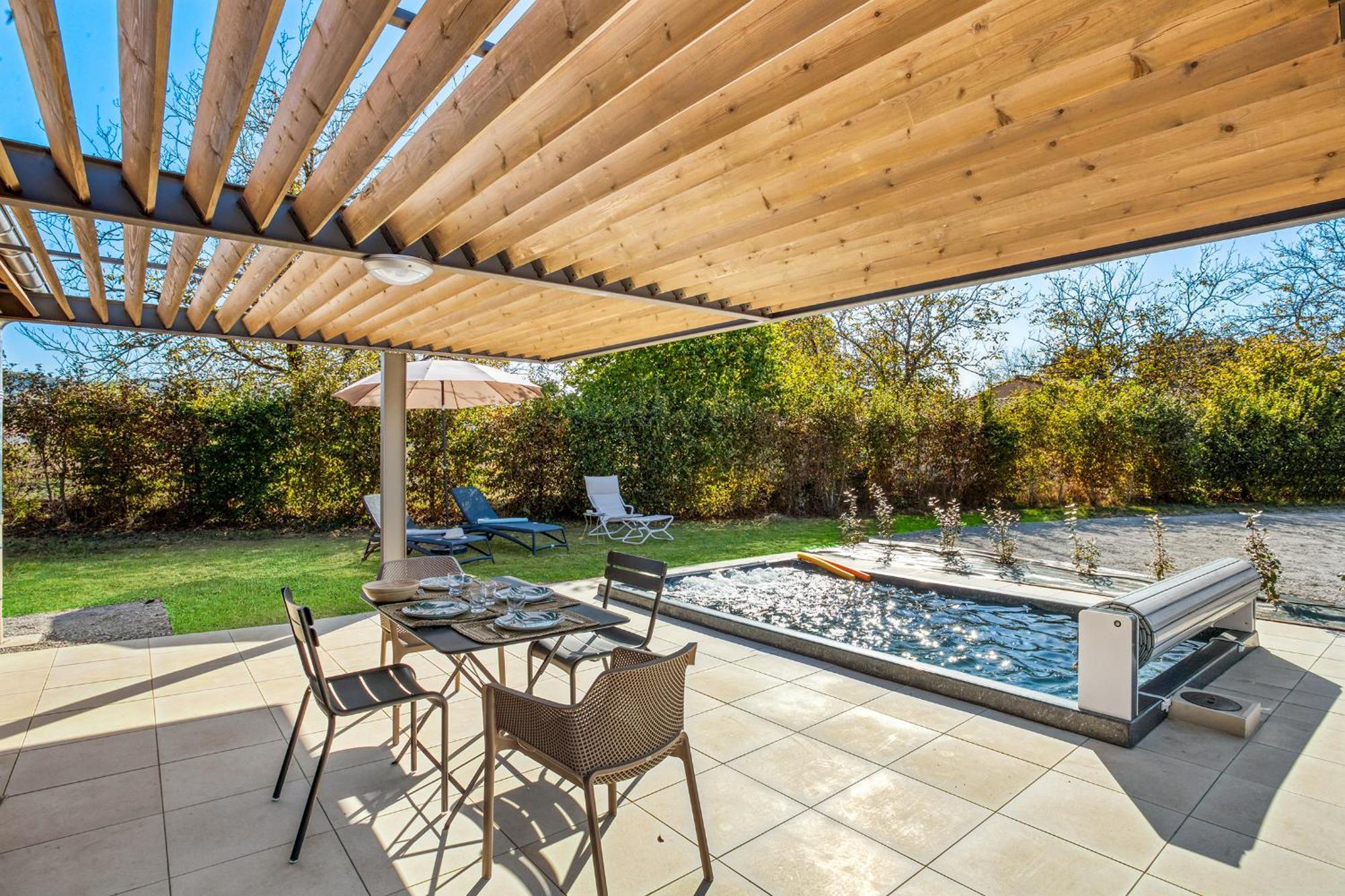 La Plaine Aux Etoiles - Maison Individuelle Avec Piscine Balneo Privative Et Jardin Domme Dış mekan fotoğraf