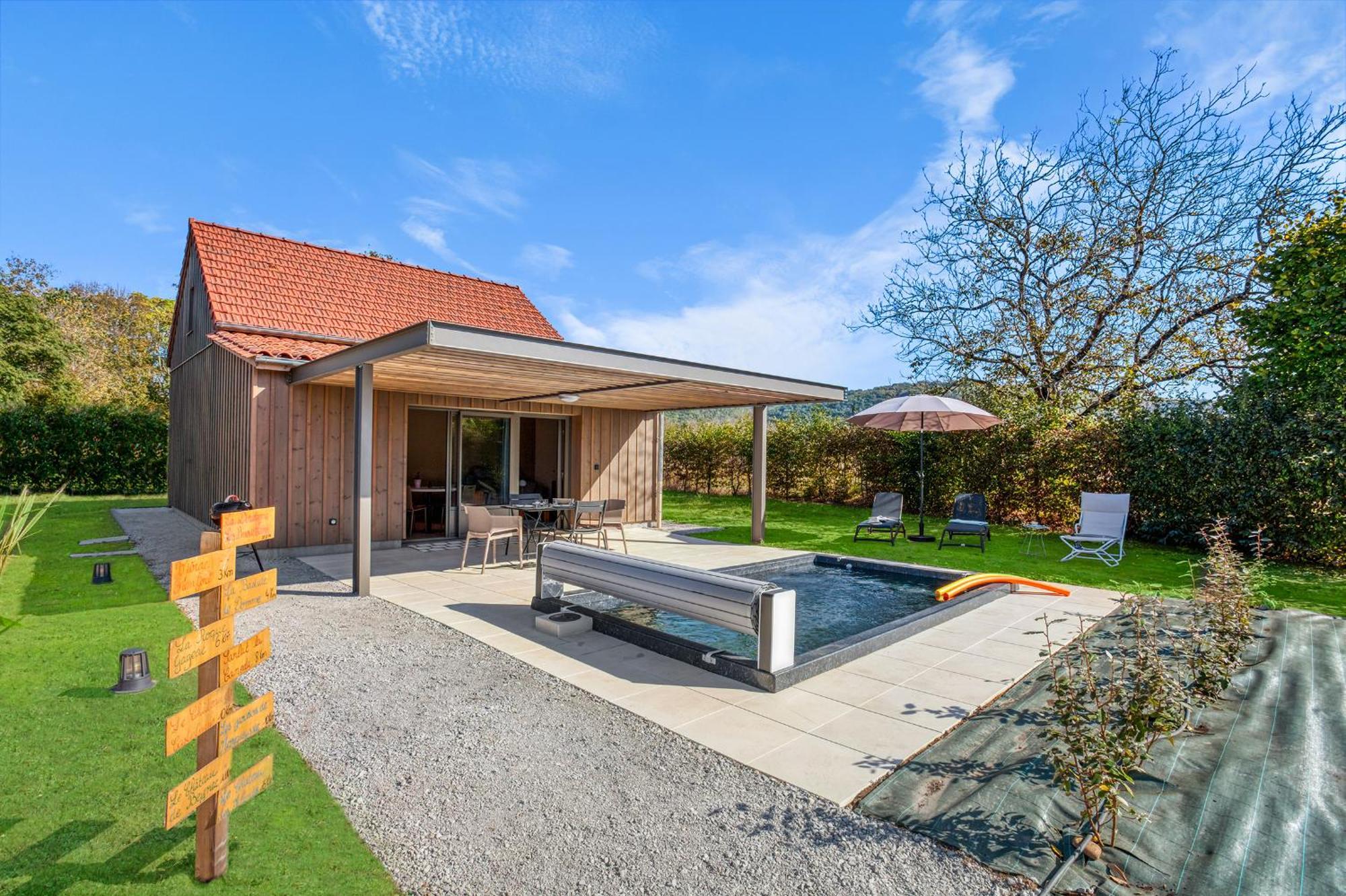 La Plaine Aux Etoiles - Maison Individuelle Avec Piscine Balneo Privative Et Jardin Domme Dış mekan fotoğraf