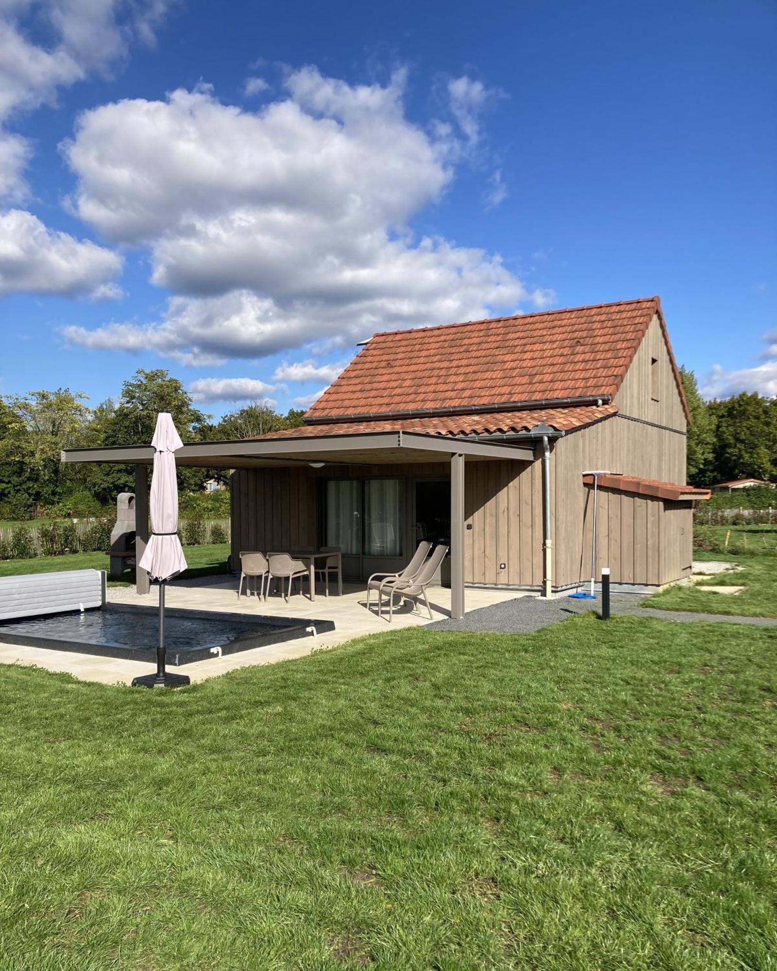 La Plaine Aux Etoiles - Maison Individuelle Avec Piscine Balneo Privative Et Jardin Domme Dış mekan fotoğraf